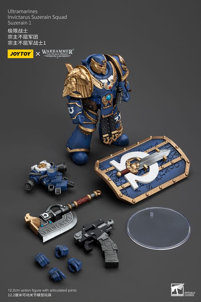 Warhammer The Horus Heresy - Action Figure 1/18 - Ultramarines Invictarus Suzerain Squad Suzerain