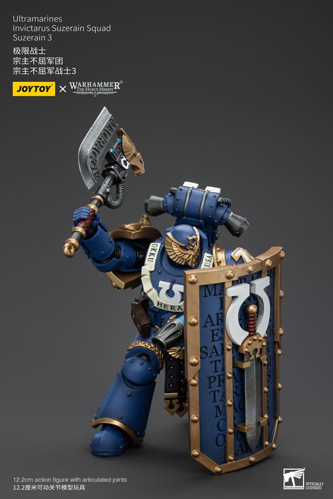 Warhammer The Horus Heresy - Action Figure 1/18 - Ultramarines Invictarus Suzerain Squad Suzerain