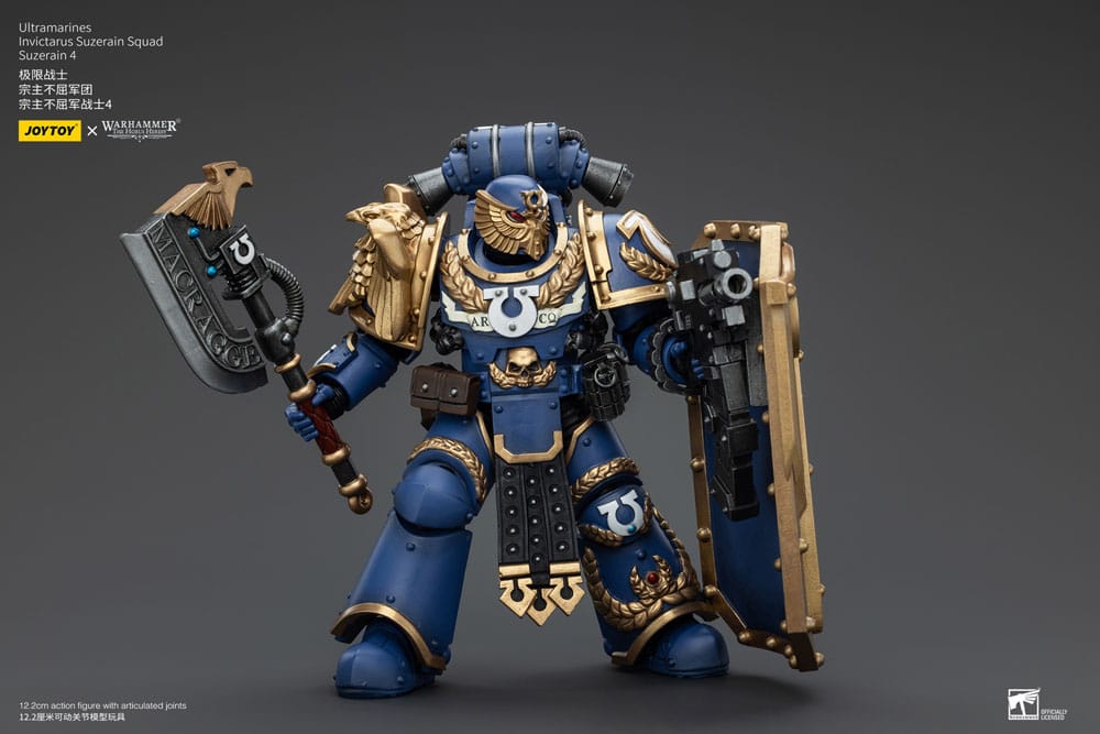 Warhammer The Horus Heresy - Action Figure 1/18 - Ultramarines Invictarus Suzerain Squad Suzerain