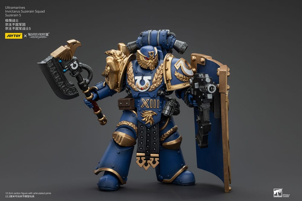 Warhammer The Horus Heresy - Action Figure 1/18 - Ultramarines Invictarus Suzerain Squad Suzerain