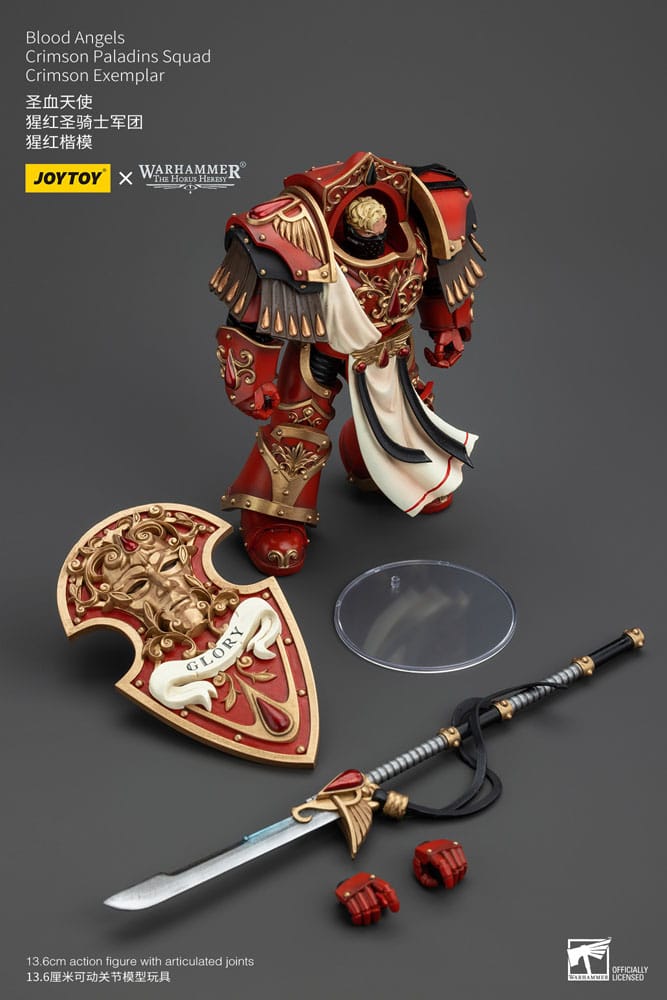 Warhammer The Horus Heresy - Action Figure 1/18 - Blood Angels Crimson Paladins Squad Crimson Exemplar
