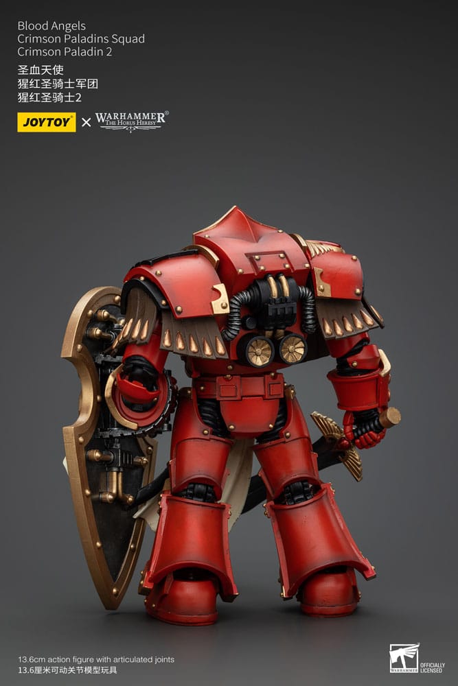 Warhammer The Horus Heresy - Action Figure 1/18 - Blood Angels Crimson Paladins Squad Crimson Paladin