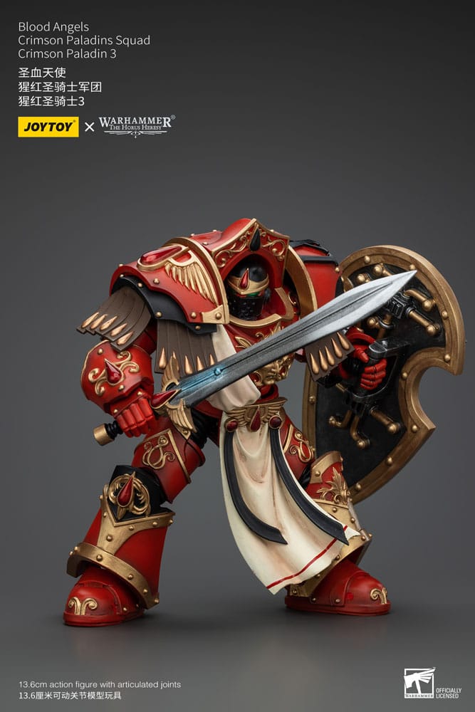 Warhammer The Horus Heresy - Action Figure 1/18 - Blood Angels Crimson Paladins Squad Crimson Paladin