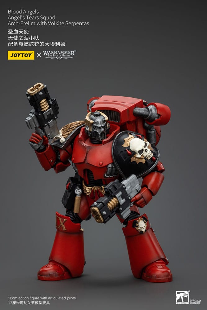 Warhammer The Horus Heresy - Action Figure 1/18 - Blood Angels Angel's Tears Squad Arch-Erelim with Volkite Serpentas
