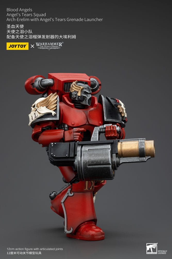 Warhammer The Horus Heresy - Action Figure 1/18 - Blood Angels Angel's Tears Squad Arch-Erelim with Angel's Tears Grenade Launcher
