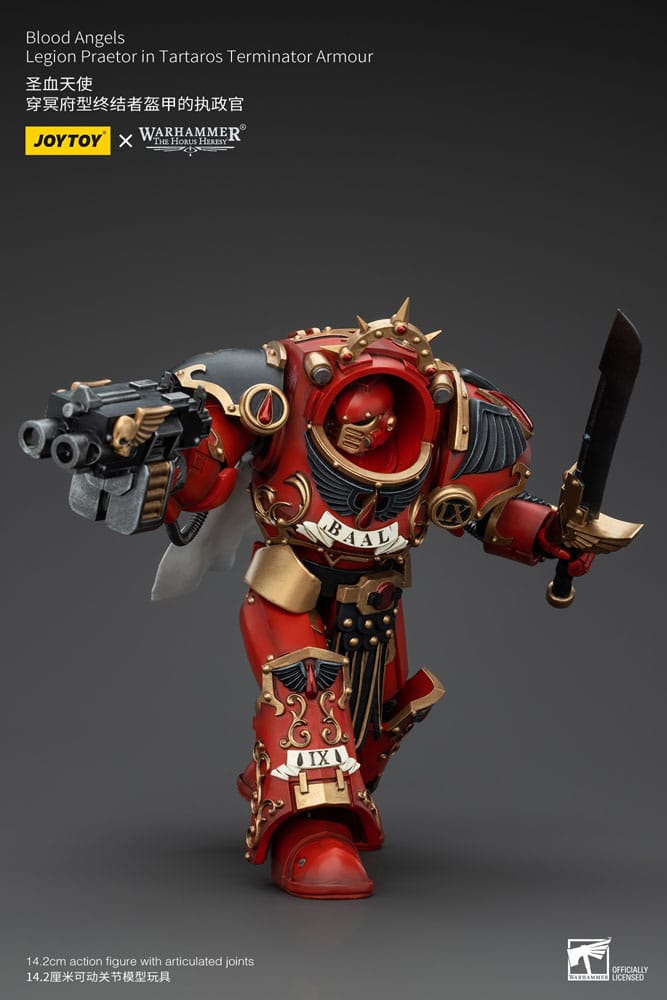 Warhammer The Horus Heresy - Action Figure 1/18 - Blood Angels Legion Praetor in Tartaros Terminator Armour