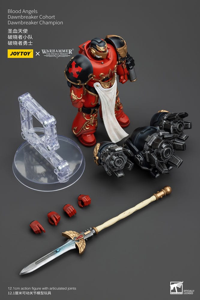 Warhammer The Horus Heresy - Action Figure 1/18 - Blood Angels Raldoron First Captain of the Blood Angels