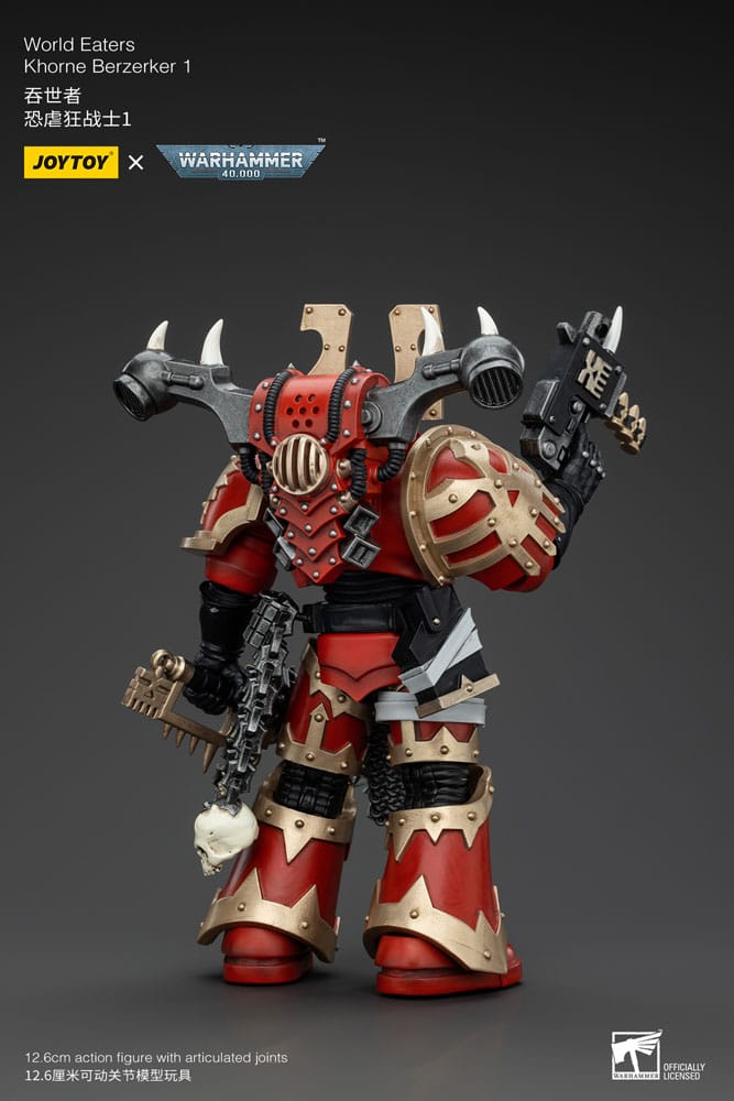 Warhammer 40K - Action Figure 1/18 - World Eaters Khorne Berzerker