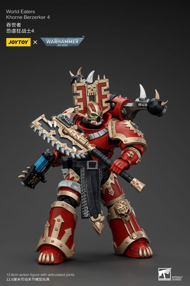 Warhammer 40K - Action Figure 1/18 - World Eaters Khorne Berzerker