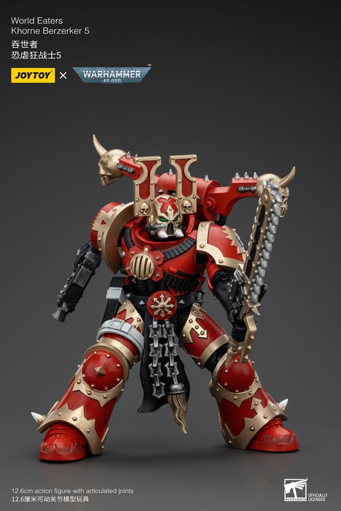 Warhammer 40K - Action Figure 1/18 - World Eaters Khorne Berzerker