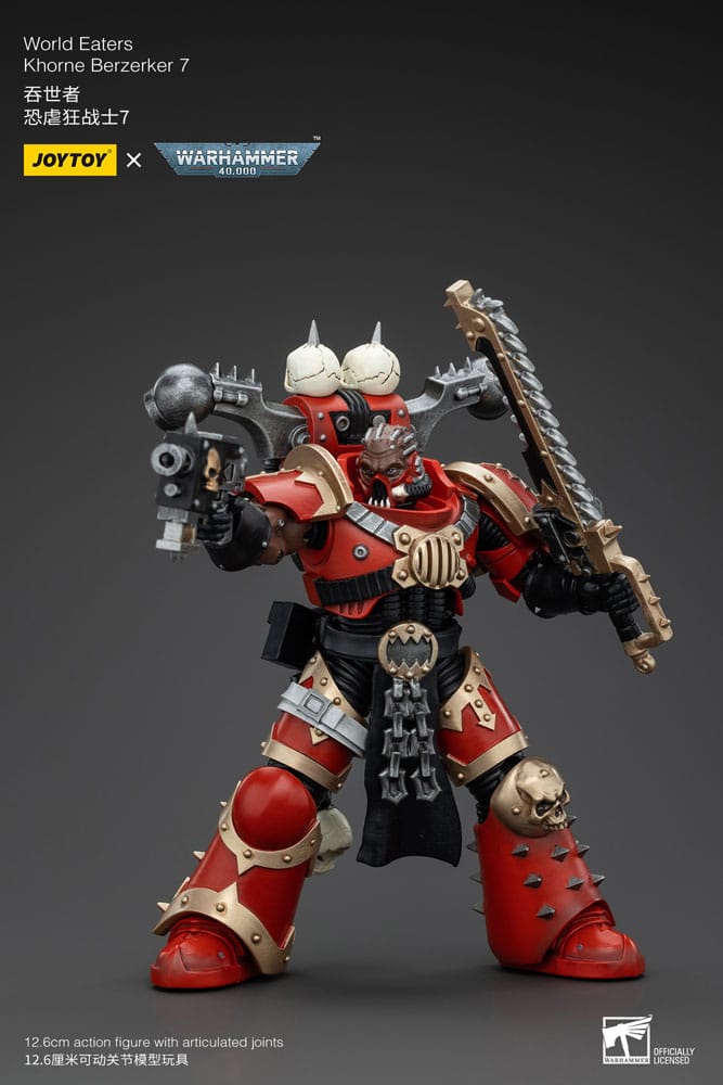 Warhammer 40K - Action Figure 1/18 - World Eaters Khorne Berzerker