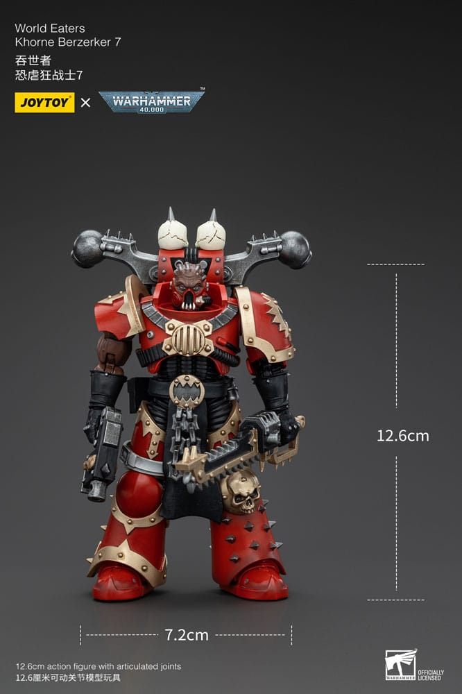 Warhammer 40K - Action Figure 1/18 - World Eaters Khorne Berzerker