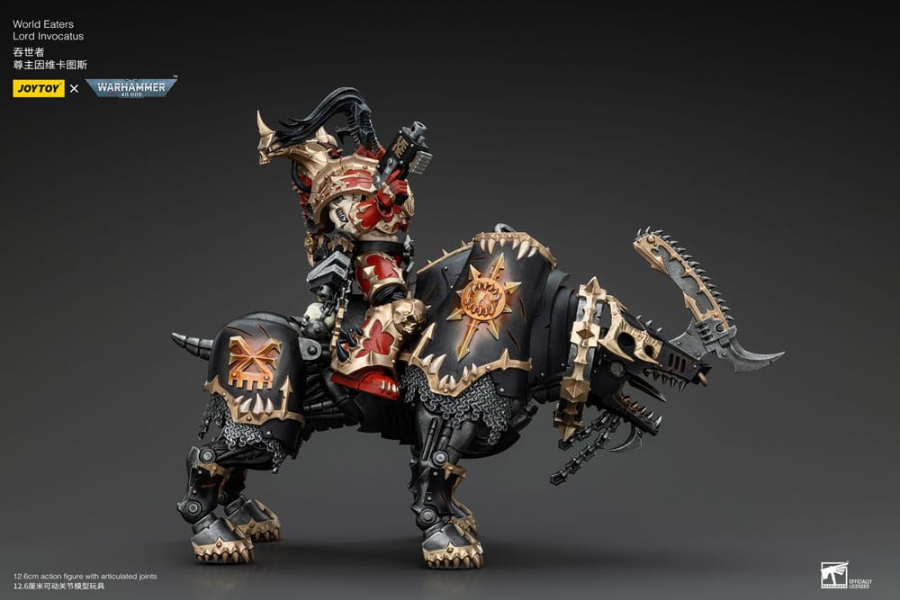 Warhammer 40K - Action Figure 1/18 - World Eaters Lord Invocatus