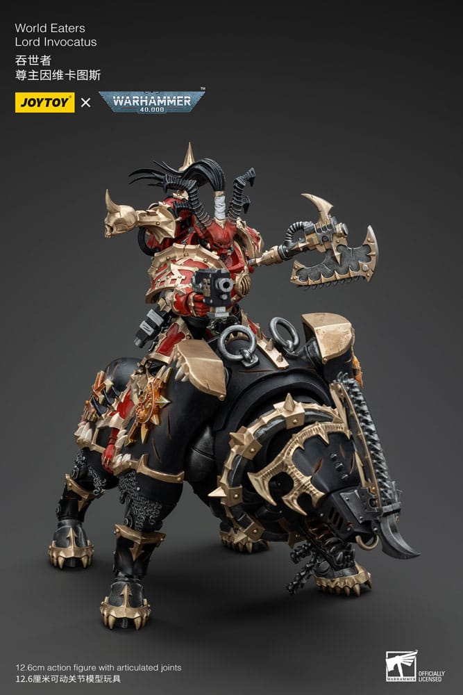 Warhammer 40K - Action Figure 1/18 - World Eaters Lord Invocatus