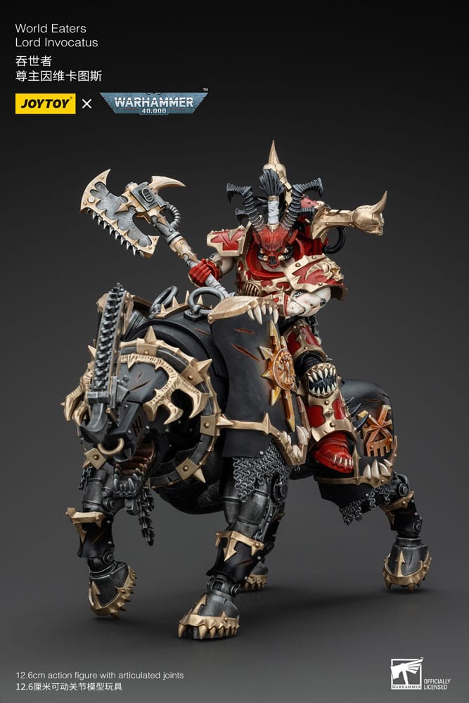Warhammer 40K - Action Figure 1/18 - World Eaters Lord Invocatus