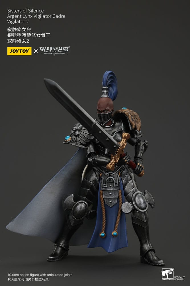 Warhammer The Horus Heresy - Actionfigure - Sisters of Silence Argent Lynx Vigilator Cadre Vigilator 2