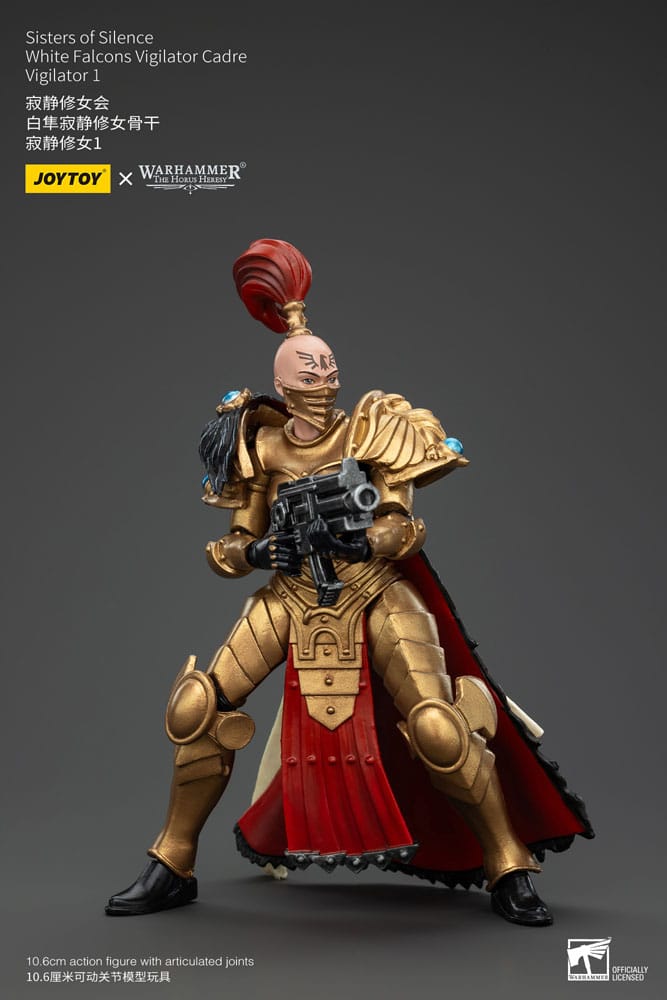 Warhammer The Horus Heresy - Actionfigure - Sisters of Silence White Falcons Vigilator Cadre Vigilator 1