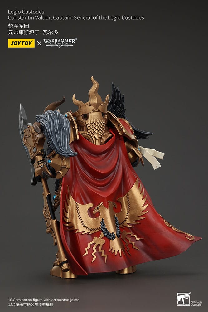 Warhammer The Horus Heresy - Actionfigure - Legio Custodes Constantin Valdor Captain-General of the Legio Custodes