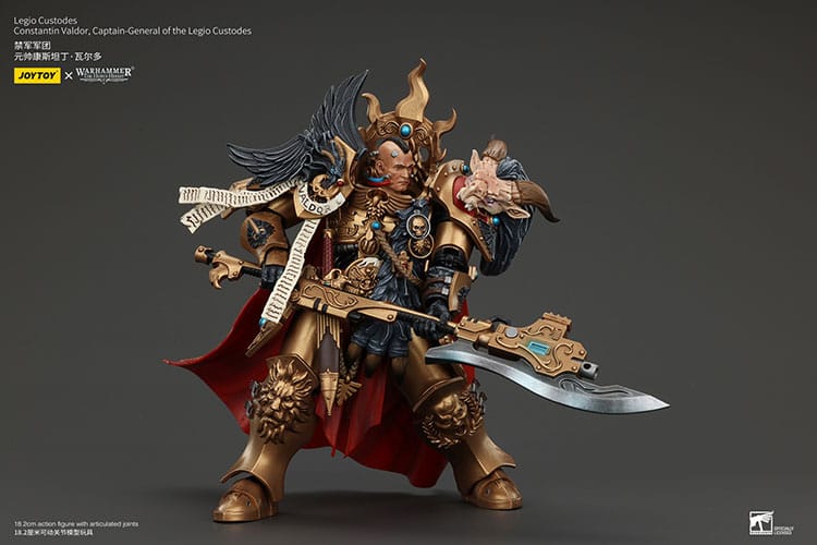Warhammer The Horus Heresy - Actionfigure - Legio Custodes Constantin Valdor Captain-General of the Legio Custodes