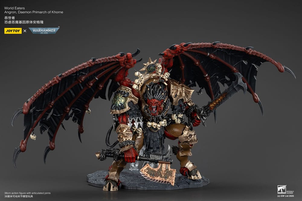 Warhammer 40k Actionfigure - World Eaters Angron Daemon Primarch of Khorne 48 cm