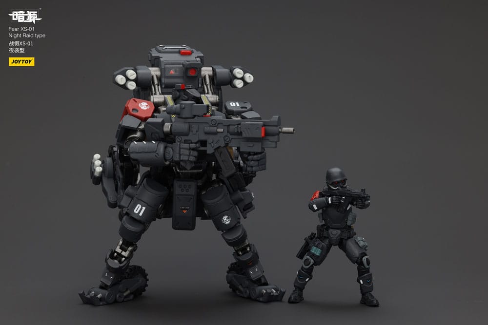 Battle For the Stars Actionfigur Fear XS-01 Night Raid type 18 cm