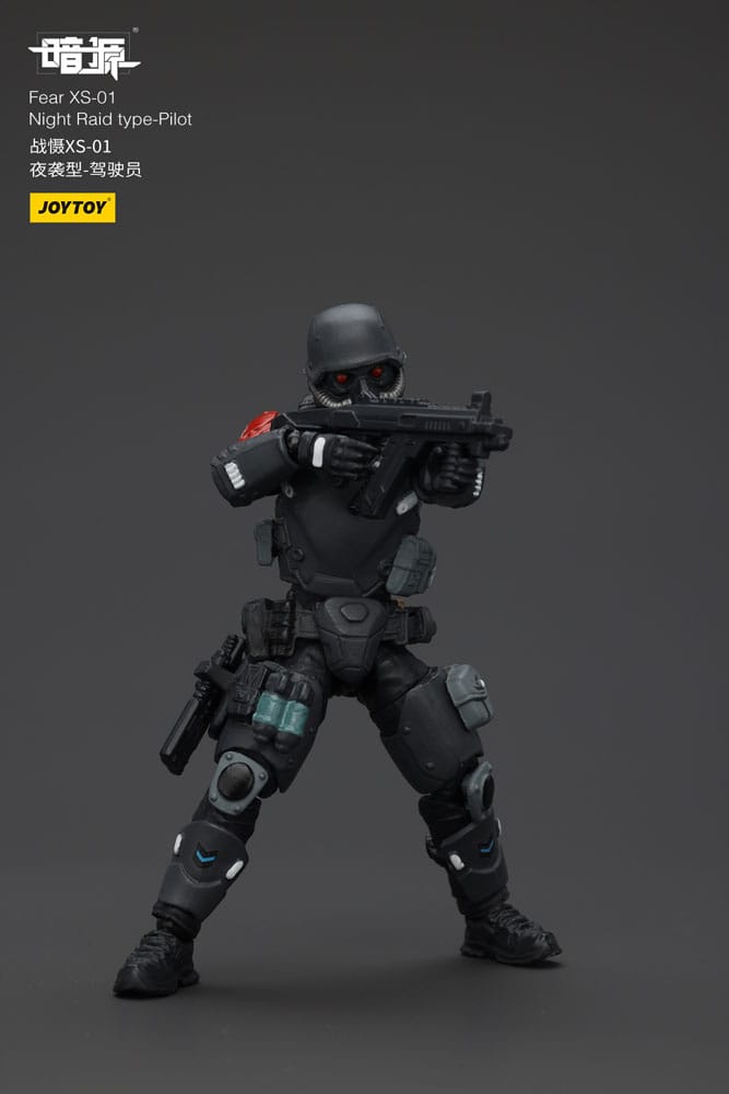 Battle For the Stars Actionfigur Fear XS-01 Night Raid type-Pilot 12 cm