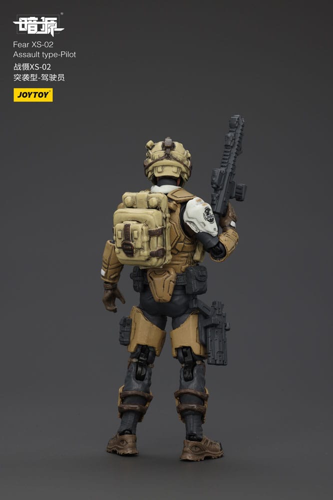 Battle For the Stars Actionfigur Fear XS-02 Assault type-Pilot 12 cm
