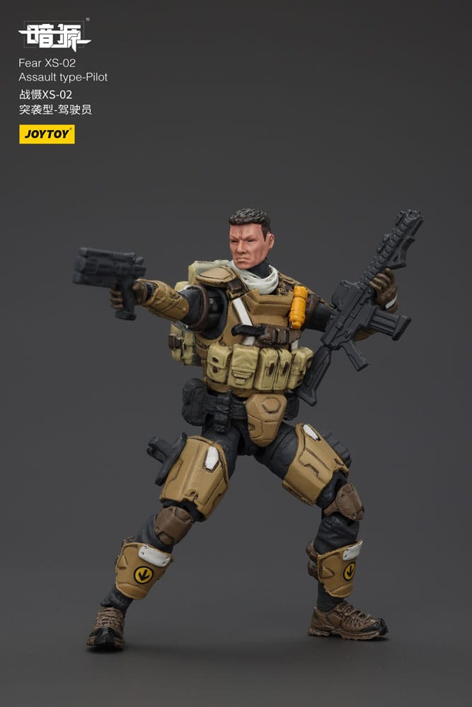 Battle For the Stars Actionfigur Fear XS-02 Assault type-Pilot 12 cm