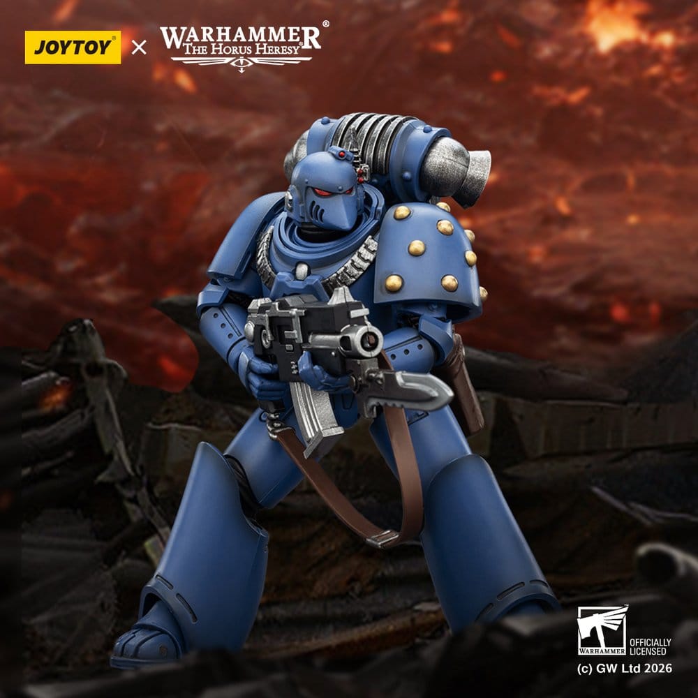 Warhammer The Horus Heresy Action Figure White Scars MKVI Tactical Legionary 12 cm