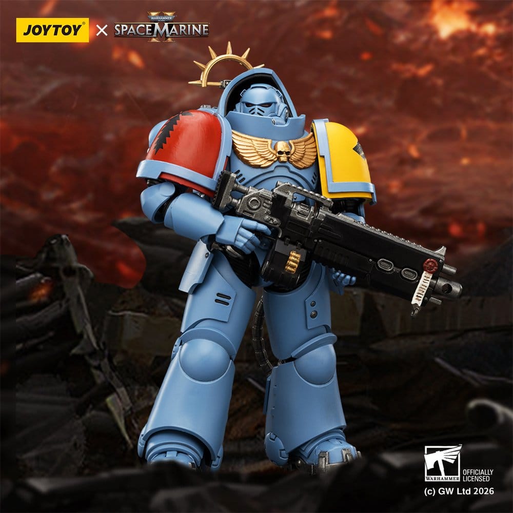 Warhammer 40,000 Action Figure Game Edition Space Wolves Heavy Intercessor 13 cm