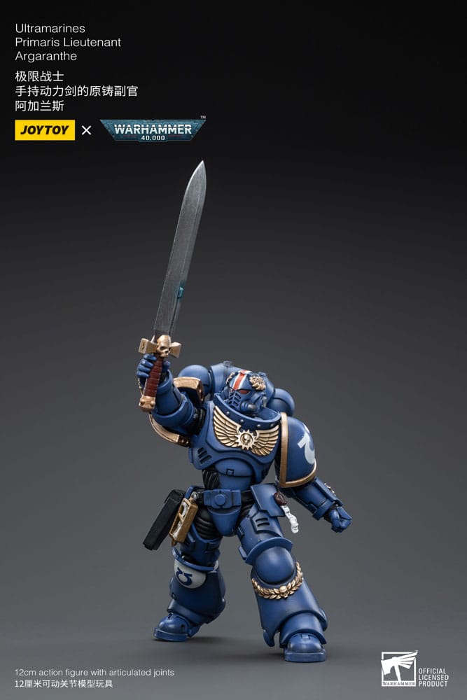 Warhammer 40K - Action Figure 1/18 - Ultramarines Primaris Lieutenant Argaranthe