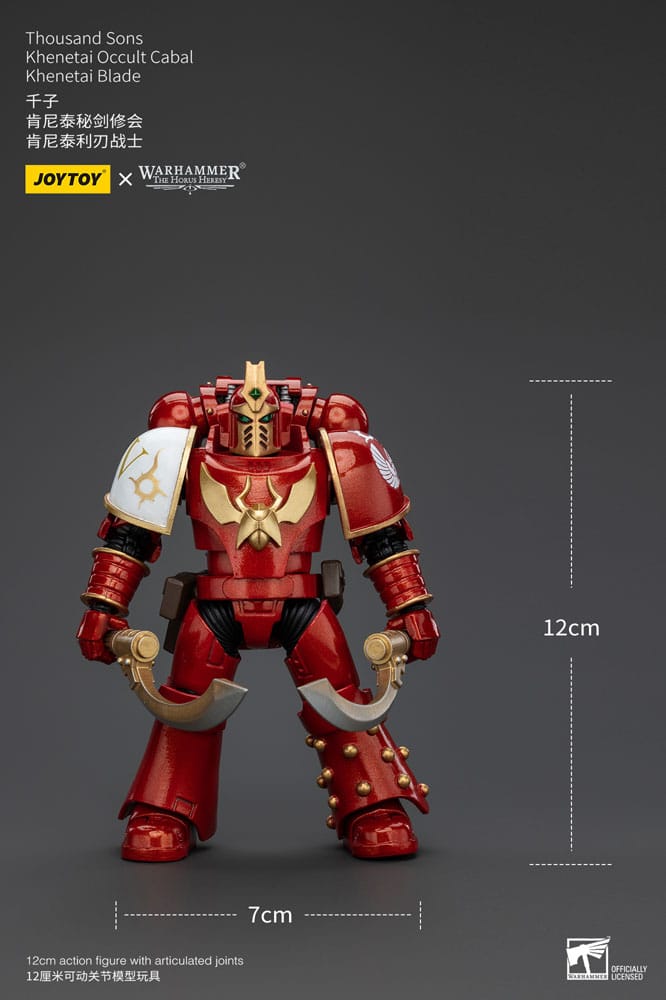 Warhammer The Horus Heresy - Action Figure 1/18 - Thousand Sons Khenetai Occult Cabal Khenetai Blade