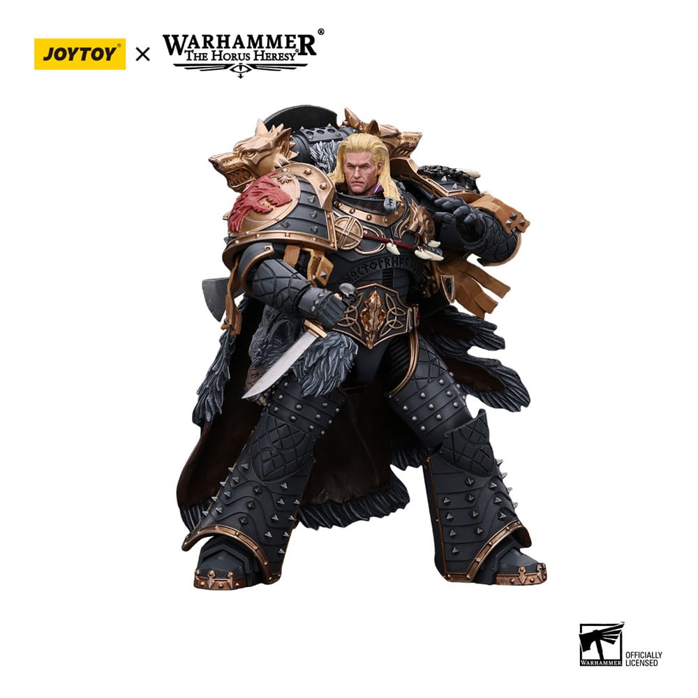 Warhammer The Horus Heresy - Action Figure 1/18 - Space Wolves Leman Russ Primarch of the VIth Legion
