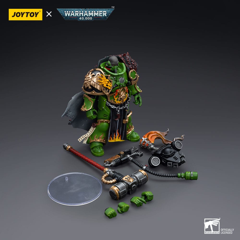 Warhammer 40k Action Figure 1/18 Salamanders Captain Adrax Agatone 12 cm