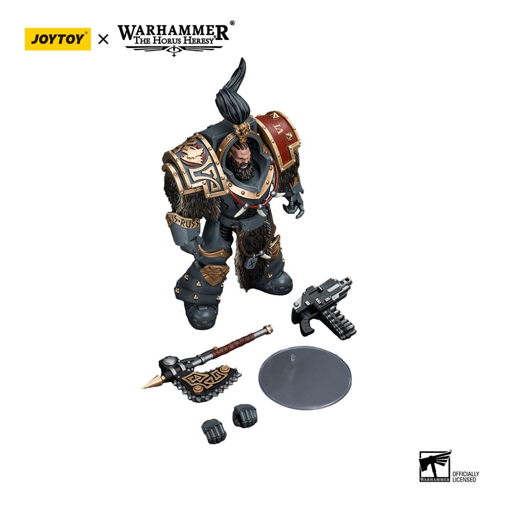 Warhammer The Horus Heresy - Action Figure 1/18 - Space Wolves Varagyr Wolf Guard Squad Varagyr Thegn
