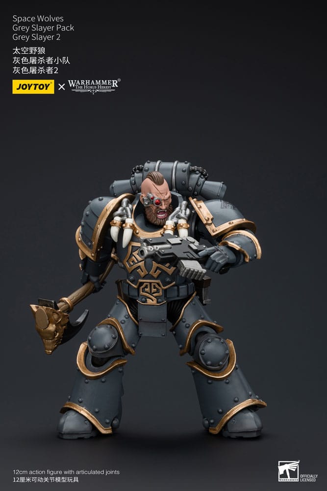 Warhammer The Horus Heresy - Action Figure 1/18 - Space Wolves Grey Slayer Pack Grey Slayer