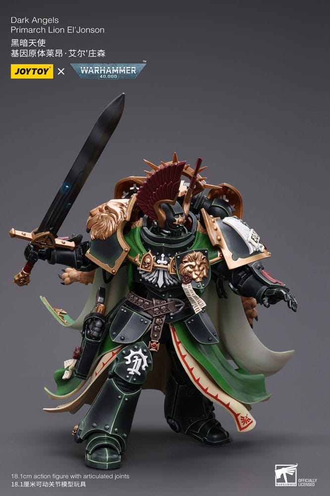 Warhammer 40K - Action Figure 1/18 - Dark Angels Primarch Lion El' Jonson Reproduction