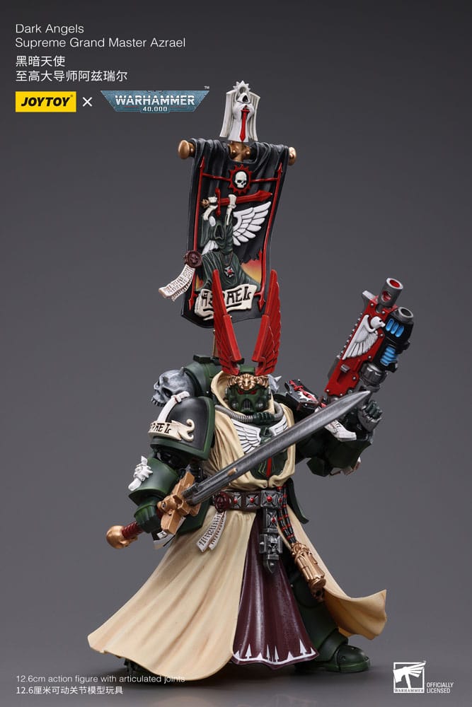 Warhammer 40K - Action Figure 1/18 - Dark Angels Supreme Grand Master Azrael