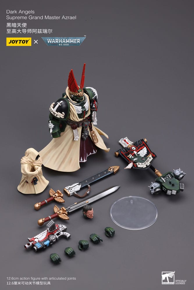 Warhammer 40K - Action Figure 1/18 - Dark Angels Supreme Grand Master Azrael