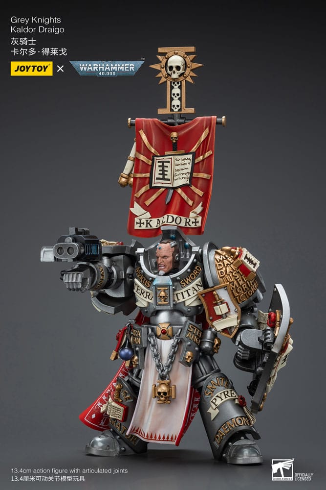 Warhammer 40K - Action Figure 1/18 - Grey Knights Kaldor Draigo