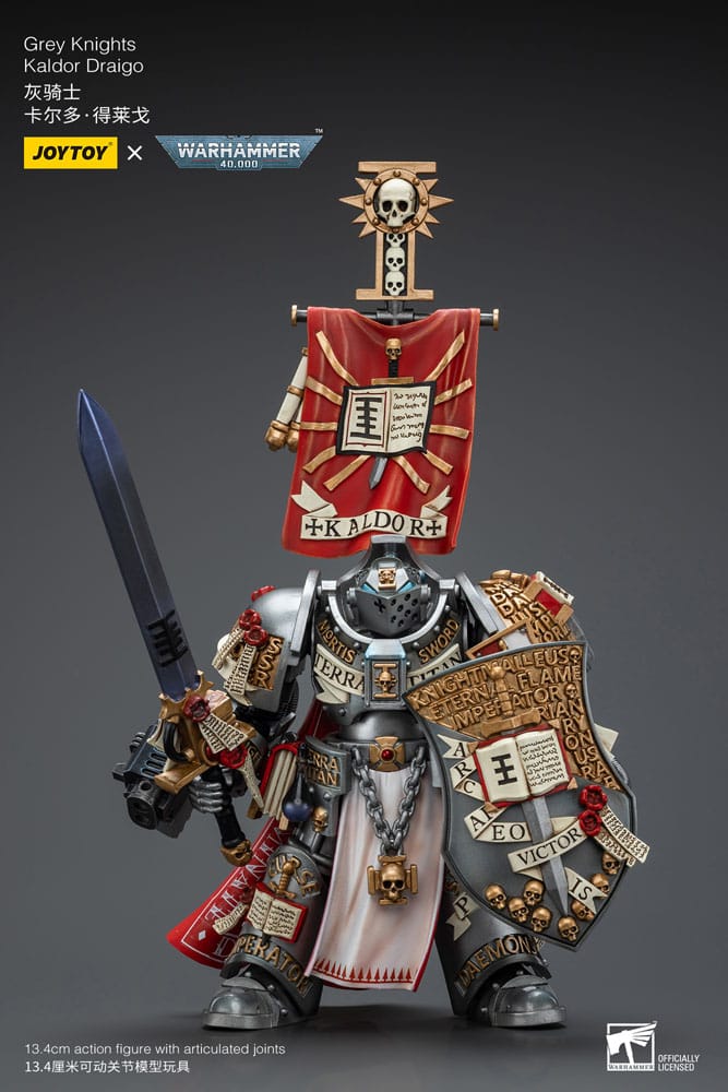 Warhammer 40K - Action Figure 1/18 - Grey Knights Kaldor Draigo