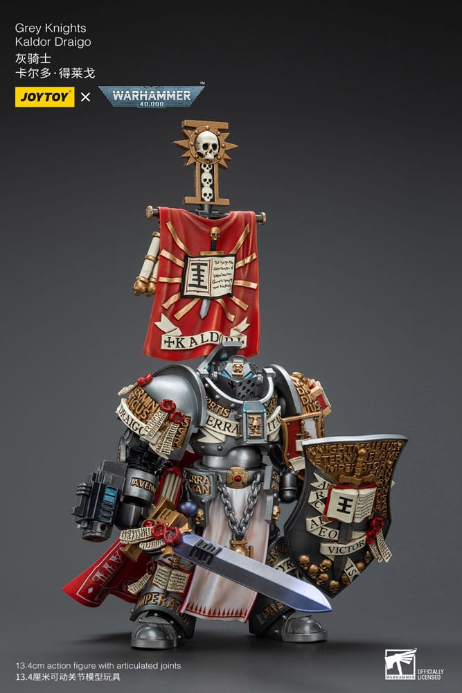 Warhammer 40K - Action Figure 1/18 - Grey Knights Kaldor Draigo