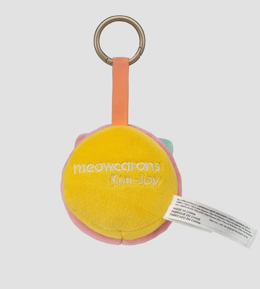 Meowcaron Plush Bag Charm Scared 7 cm
