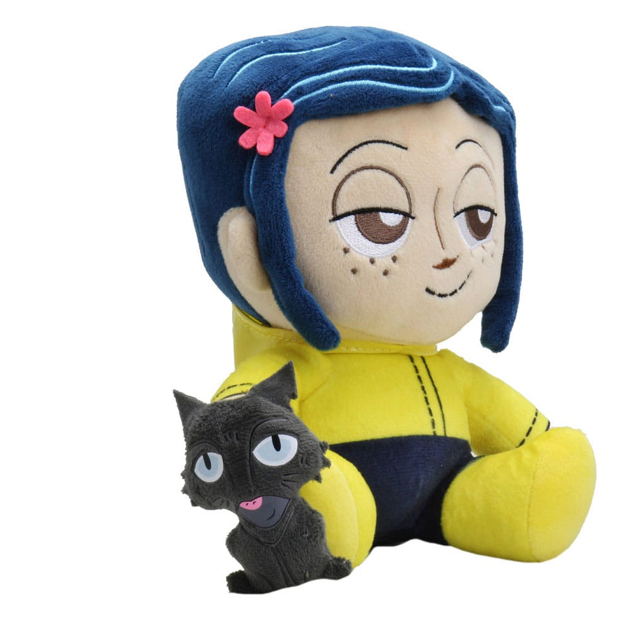 Coraline Phunny Plush Figure Coraline and the Cat 20 cm