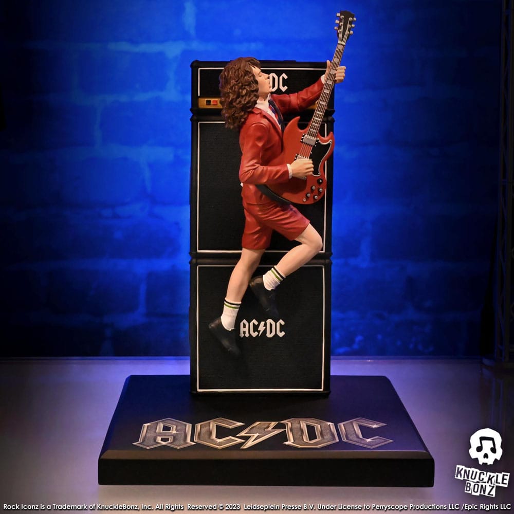AC/DC Rock Iconz Statue Angus Young III 25 cm