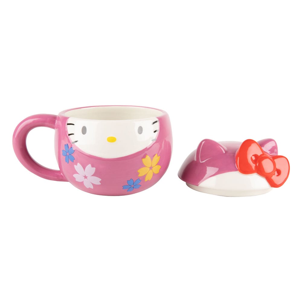 Sanrio - 3D Mug - Hello Kitty Kitty Daruma