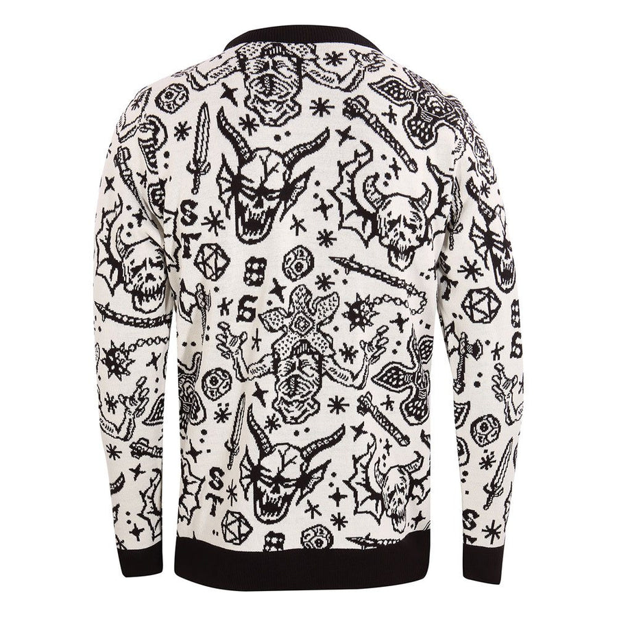 Stranger Things Sweatshirt Christmas Jumper Collage Size L