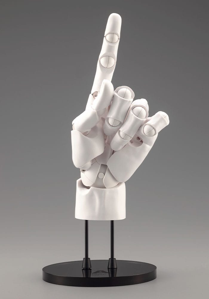 Takahiro Kagami PVC Artist Support Item Hand 1/1 Model Men /L White 22 cm