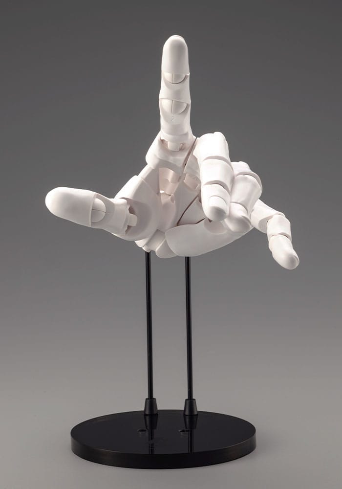 Takahiro Kagami PVC Artist Support Item Hand 1/1 Model Men /L White 22 cm