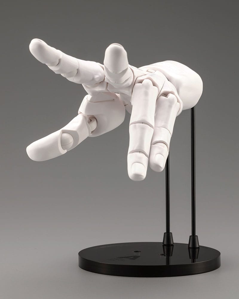 Takahiro Kagami PVC Artist Support Item Hand 1/1 Model Men /L White 22 cm